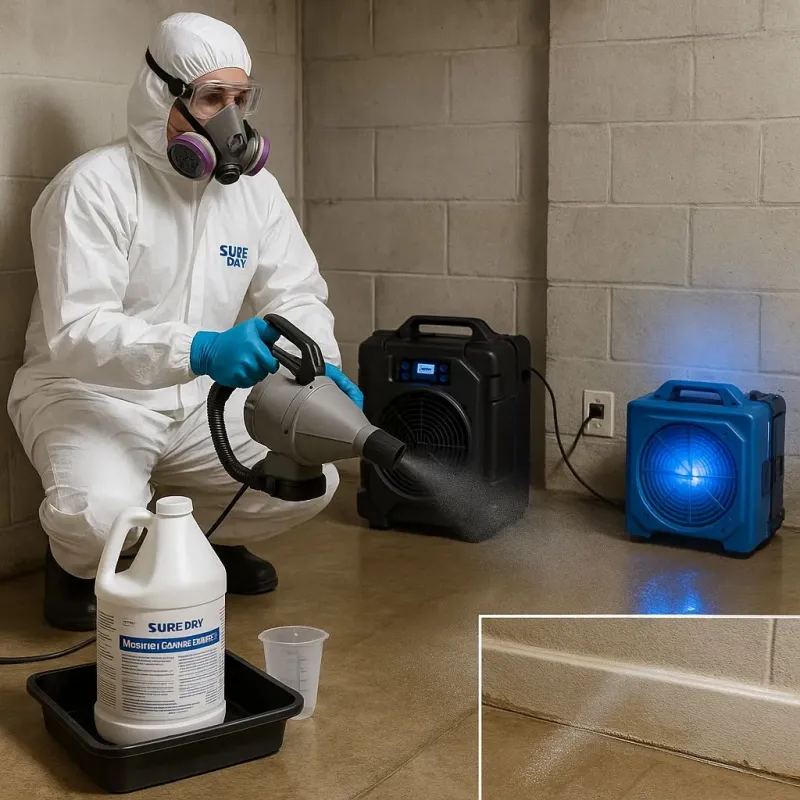 Sanitization and Odor Removal process in Plainview, TN