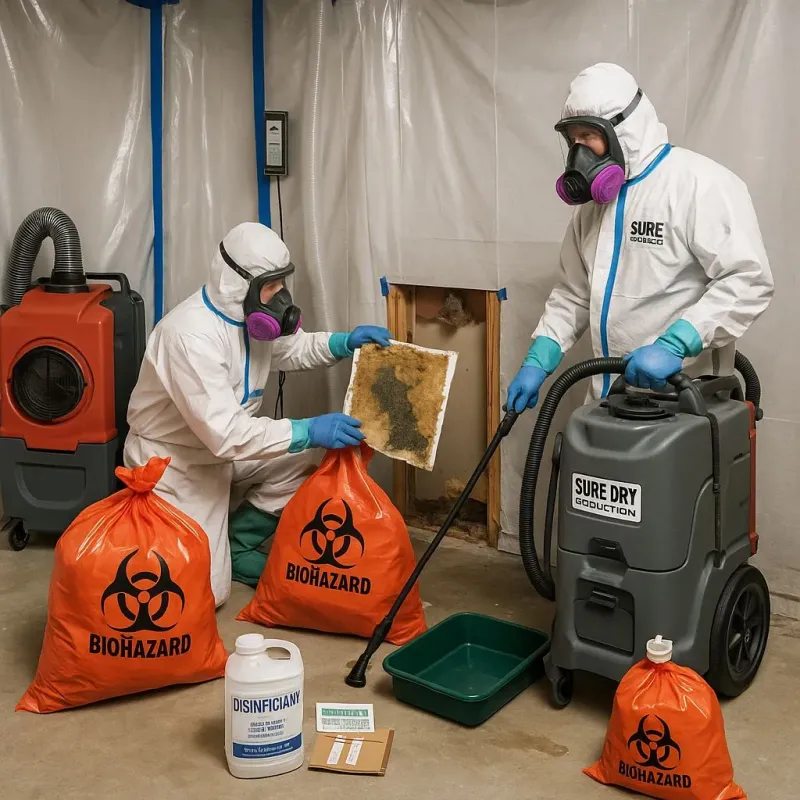 Contaminated Water Handling Protocols process in Plainview, TN