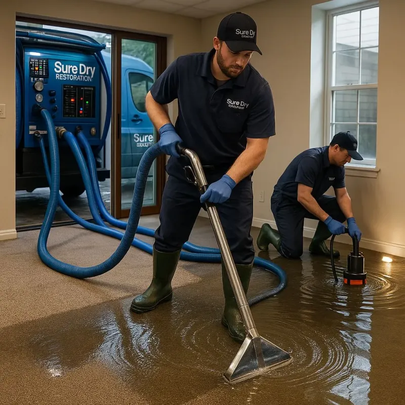 Water Extraction and Removal process in Plainview, TN